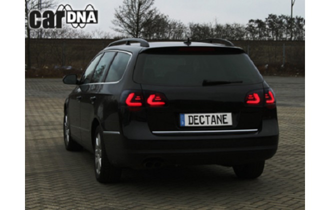 Задние фонари VW Passat (B6) 2005-2010 Variant черный корпус, затемненное стекло