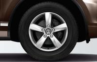 Диск литой R17 VAG дизайн Atacama Brillantchrom для VW Touareg (7P)