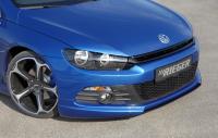 Накладка на бампер передний VW Scirocco 2008-2014