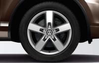 Диск литой R19 VAG дизайн Everest Brillantchrom для VW Touareg (7P)