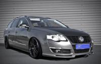 Накладка на бампер передний VW Passat (B6) 2005-2010 в стиле Racelook