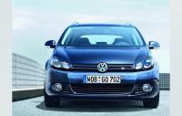 Накладка на бампер передний VW Golf VI Variant