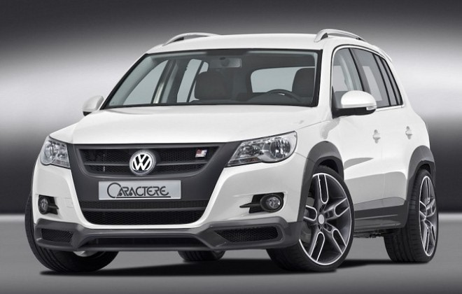 Решетка радиатора VW Tiguan (5N) 2007-2010