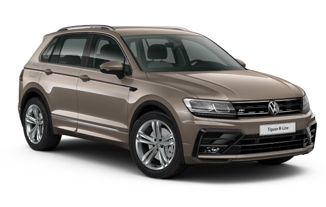 Диск литой R18 VAG дизайн R-Line Sebring Brillantsilber для VW Tiguan (5N) 2016-н.в.