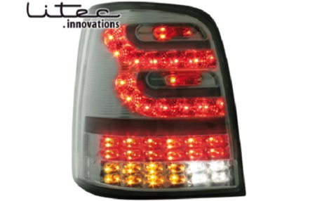 Задние фонари VW Touran 2003-2006, Touran 2007-2010, Touran 2010-н.в. светодиодные затемненное стекло