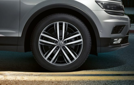 Диск литой R19 VAG дизайн R-Line Auckland Dark Graphit для VW Tiguan (5N) 2016-н.в.