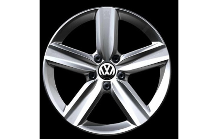 Диск литой R19 VAG дизайн Exclusive Girona Brillantsilber для VW Touareg (7P)