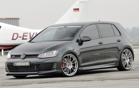 Накладка на бампер передний VW Golf VII GTI