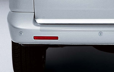Парковочный ассистент задний VW California (T5) 2003-2009, California (T5) 2010-2015, Caravelle (T5) 2003-2009, Caravelle (T5) 2010-2015, Multivan (T5) 2003-2009, Multivan (T5) 2010-2015, Transporter (T5) 2003-2009, Multivan (T5) 2010-2015 с 4 датчиками