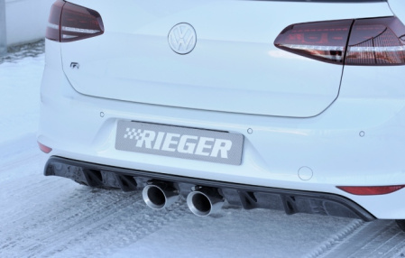 Комплект выхлопной системы VW Golf VII R с двумя одинарными насадками 100 мм
