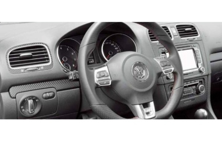 Комплект отделки салона VW Golf VI, Golf VI GTI в стиле Carbon-Optik