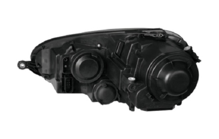 Передняя оптика VW Golf V, Jetta V 2006-2010 хром для автомобилей с оригинальным ксеноном
