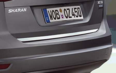 Накладка на крышку багажника VW Sharan 2010-н.в. хромированная