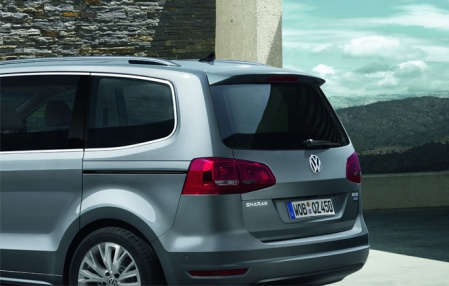 Спойлер крыши VW Sharan 2010-н.в.