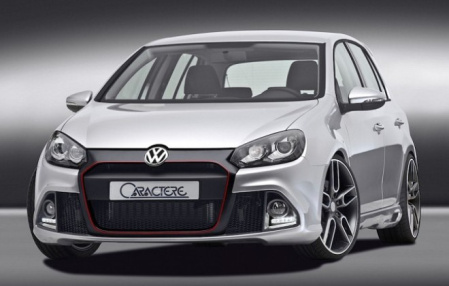 Бампер передний VW Golf VI GTI с комплектом передней LED оптики