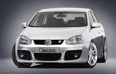 Бампер передний VW Golf V Variant, Jetta V 2006-2010 для автомобилей без противотуманных фар и с омывателями фар