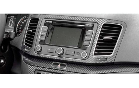 Комплект отделки салона VW Sharan 2010-н.в. в стиле Carbon-Optik