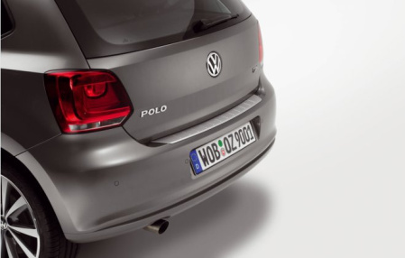 Защитная накладка на задний бампер для VW Polo V 2009-н.в.
