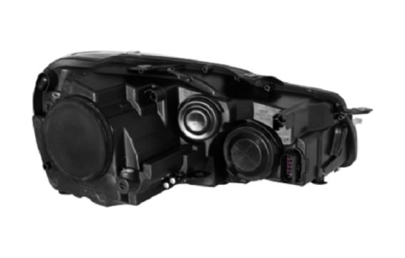 Передняя оптика VW Golf VI хром