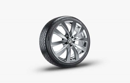 Диск литой R19 VAG дизайн Sagitta Titanium для VW CC 2012-н.в., Passat CC 2008-2011, Scirocco, Tiguan (5N) 2007-2010, Tiguan (5N) 2011-2016