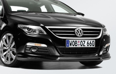 Накладка на бампер передний VW Passat CC 2008-2011 в стиле R-Line