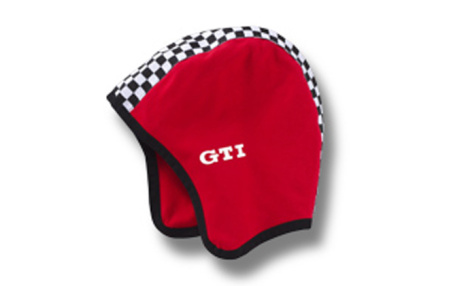 Чепчик Volkswagen детский в стиле GTI ярко-красный