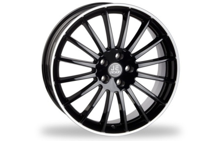 Диск литой R19 Je Design дизайн Multispoke Rad schwarzglanz для VW Beetle 2011-н.в., Eos 2006-2010, Eos 2010-н.в., Golf V, Golf V GT, Golf V GTI, Golf VI, Golf VI GTI, Golf Plus 2005-2008, Golf Plus 2009-н.в., Jetta V 2006-2010, Jetta VI 2011-н.в., Touran