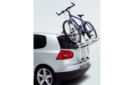 Велокрепление на крышку багажника для двух велосипедов VW Cross Golf V, Cross Golf VI, Golf Plus 2005-2009, Golf Plus 2009-н.в.