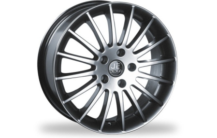 Диск литой R18 Je Design дизайн Multispoke Rad shadow-silver для VW Polo V 2009-н.в.