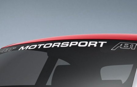 Наклейка заднего стекла ABT для VW Scirocco
