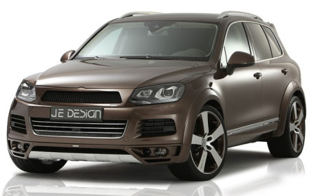 Комплект обвеса VW Touareg (7P) 2010-2015 от компании Je Design Wide Body I (BREITBAU) для автомобилей без пакета R-Line