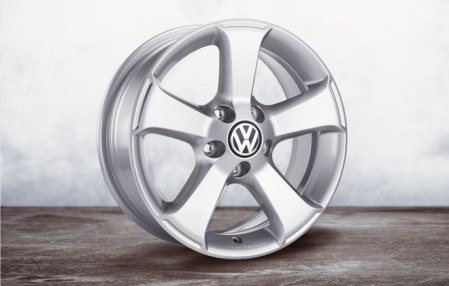 Диск литой R16 VAG дизайн Sima Brillantsilber для VW Sharan 2010-н.в., Tiguan (5N) 2007-2010, Tiguan (5N) 2011-2016
