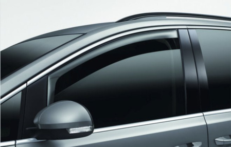 Дефлекторы на двери VW Touran 2003-3006, Touran 2007-2010, Touran 2010-н.в. задние