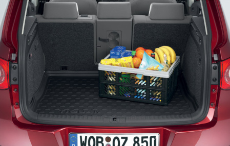 Коврик в багажник VW Tiguan (5N) 2007-2010, Tiguan (5N) 2010-н.в. для автомобилей с базовым полом багажника