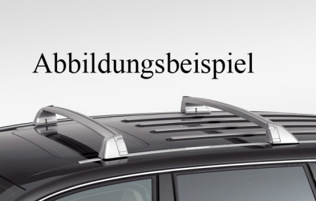 Поперечные рейлинги для багажной системы VW Touareg (7L) 2003-2006, Touareg (7L) 2007-2009 чёрные