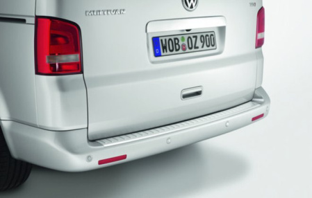 Защитная накладка на задний бампер для VW California (T5) 2003-2009, California (T5) 2010-2015, Multivan (T5) 2003-2009, Multivan (T5) 2010-2015