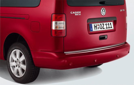 Накладка на крышку багажника VW Caddy 2008-2010, Caddy 2011-н.в. хромированная