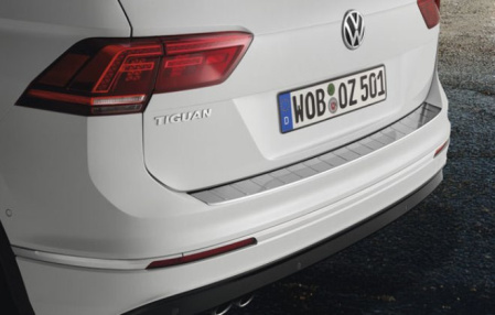 Защитная накладка на задний бампер для VW Tiguan (5N) 2016-н.в.
