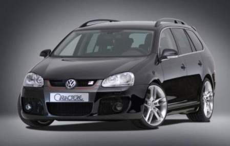Бампер передний VW Golf V GT, Golf GTI, Golf V Variant, Jetta V 2006-2010 в стиле GTI для автомобилей с противотуманными фарами и с омывателями фар