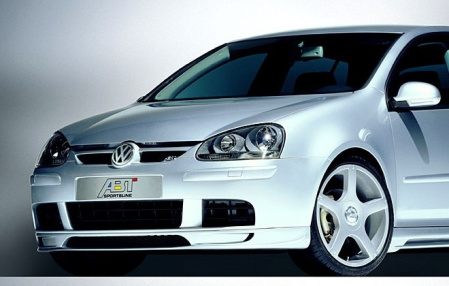 Накладка на бампер передний VW Golf V