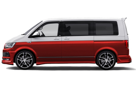 Комплект обвеса VW California (T6) 2016-н.в., Caravelle (T6) 2016-н.в., Multivan (T6) 2016-н.в. с короткой базой от компании ABT Sportsline