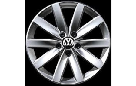 Диск литой R19 VAG дизайн Omanyt Brillantsilber для VW Tiguan (5N) 2007-2010, Tiguan (5N) 2011-2016