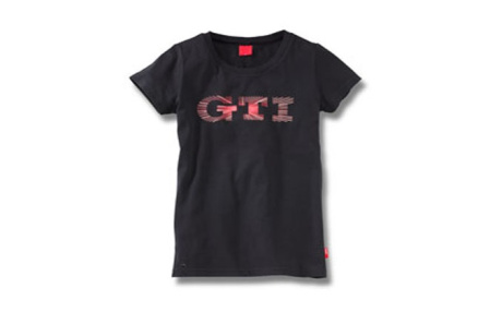 Женская футболка Volkswagen GTI Strahlen, выпуск GTI 35, чёрная размер 44-46