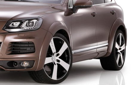 Расширители колесных арок VW Touareg (7P) 2010-2015 для автомобилей с пакетом R-Line