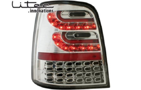 Задние фонари VW Touran 2003-2006, Touran 2007-2010, Touran 2010-н.в. светодиодные хром
