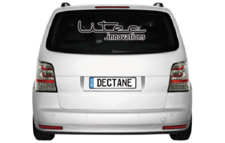 Задние фонари VW Touran 2003-2006, Touran 2007-2010, Touran 2010-н.в. светодиодные хром