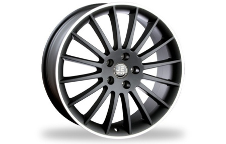 Диск литой R18 Je Design дизайн Multispoke Rad schwarzmatt для VW Polo V 2009-н.в.