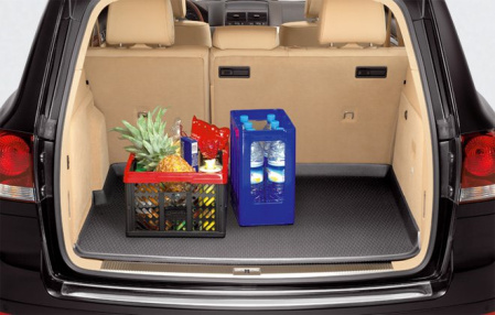 Коврик в багажник VW Touareg (7L) 2003-2006, Touareg (7L) 2007-2010 для автомобилей с базовым полом багажника