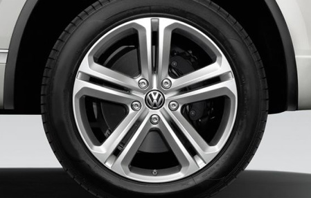 Диск литой R20 VAG дизайн R-Line Mallory Brillantsilber для VW Touareg (7P) 2010-н.в.
