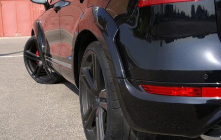 Расширители колесных арок VW Touareg (7P) 2010-2015 в комплекте с накладками переднего бампера в стиле Royal GT 470